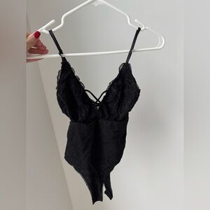 Black Lace Bodysuit